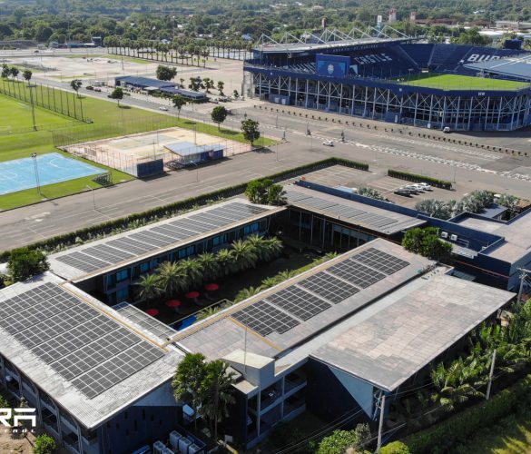 งานติดตั้ง Solar โรงแรมอมารี บุรีรัมย์ ยูไนเต็ด จ.บุรีรัมย์