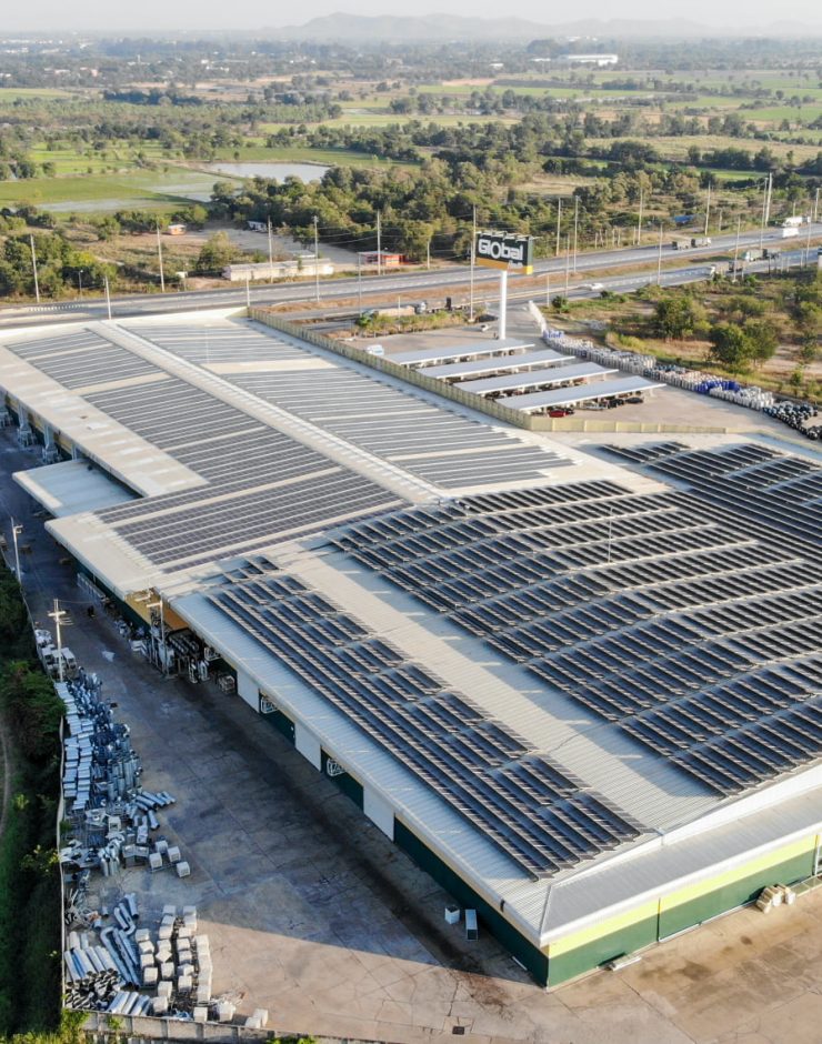 Global House จ.นครสวรรค์ ขนาดกำลังการติดตั้ง 1 MW