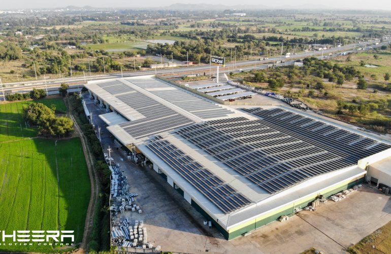 Global House จ.นครสวรรค์ ขนาดกำลังการติดตั้ง 1 MW