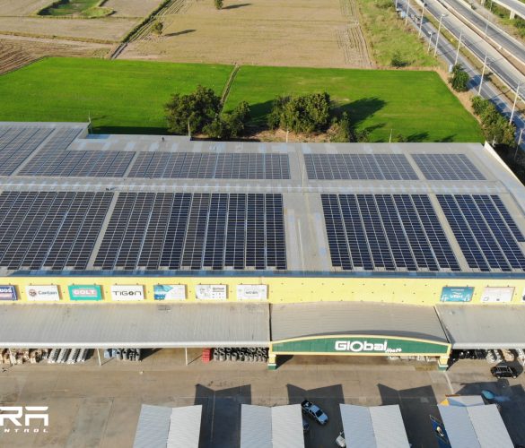 Global House จ.นครสวรรค์ ขนาดกำลังการติดตั้ง 1 MW