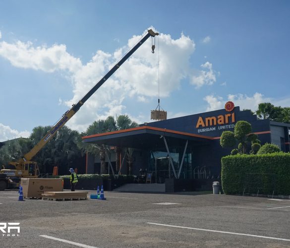 งานติดตั้ง Solar โรงแรมอมารี บุรีรัมย์ ยูไนเต็ด จ.บุรีรัมย์