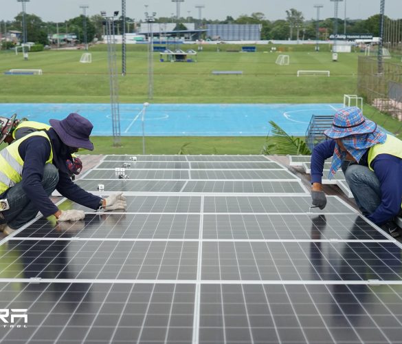 งานติดตั้ง Solar โรงแรมอมารี บุรีรัมย์ ยูไนเต็ด จ.บุรีรัมย์