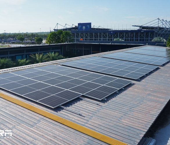 งานติดตั้ง Solar โรงแรมอมารี บุรีรัมย์ ยูไนเต็ด จ.บุรีรัมย์