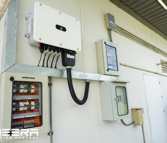 งานติดตั้ง Solar ปตท.ธรรมรัตน์ สาขาหนองปลิง จ.กำแพงเพชร