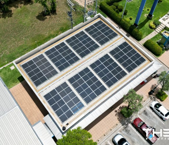 งานติดตั้ง Solar ปตท.ธรรมรัตน์ สาขาหนองปลิง จ.กำแพงเพชร