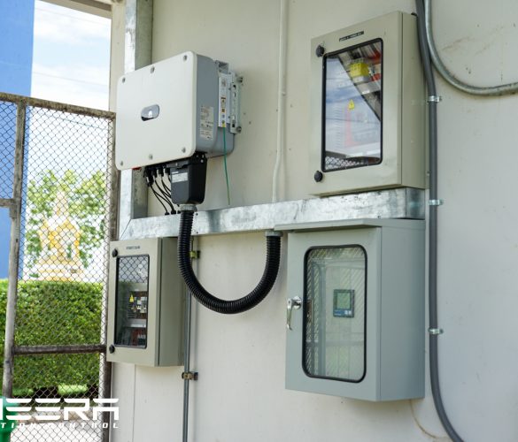 งานติดตั้ง Solar ปตท.ธรรมรัตน์ สาขาหนองปลิง จ.กำแพงเพชร