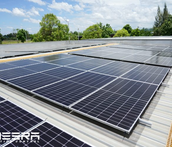 งานติดตั้ง Solar ปตท.ธรรมรัตน์ สาขาหนองปลิง จ.กำแพงเพชร