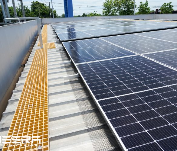 งานติดตั้ง Solar ปตท.ธรรมรัตน์ สาขาหนองปลิง จ.กำแพงเพชร