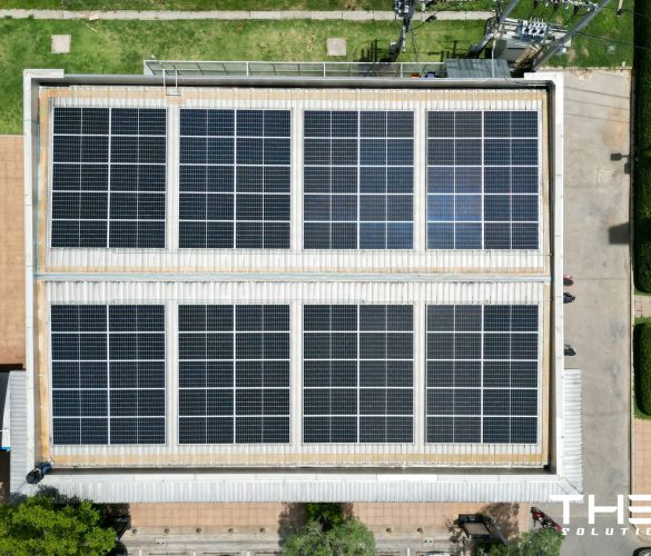 งานติดตั้ง Solar ปตท.ธรรมรัตน์ สาขาหนองปลิง จ.กำแพงเพชร