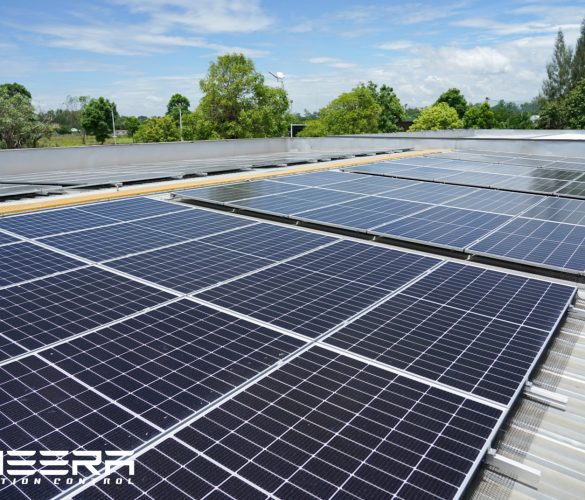 งานติดตั้ง Solar ปตท.ธรรมรัตน์ สาขาหนองปลิง จ.กำแพงเพชร