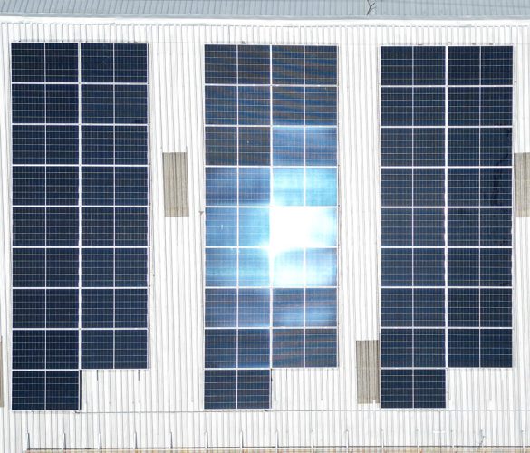 งานติดตั้งระบบ Solar อู่หน่อยการช่าง จ.กำแพงเพชร