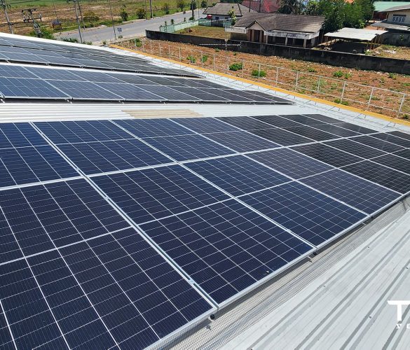 งานติดตั้งระบบ Solar อู่หน่อยการช่าง จ.กำแพงเพชร