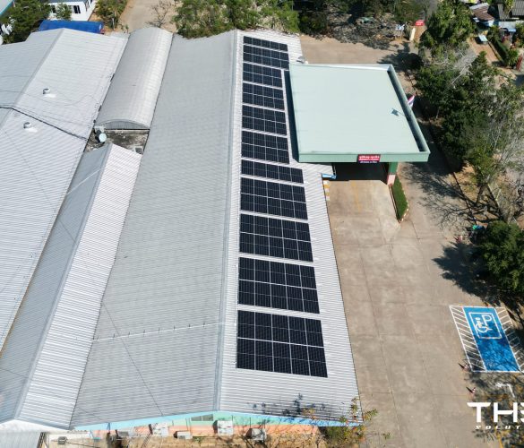 โครงการส่งมอบโรงไฟฟ้าพลังสะอาดให้กับโรงพยาบาลในพื้นที่ห่างไกล