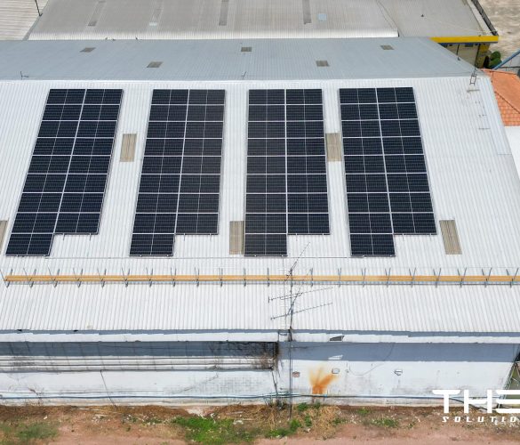 งานติดตั้งระบบ Solar อู่หน่อยการช่าง จ.กำแพงเพชร