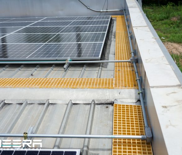 งานติดตั้ง Solar ปตท.ธรรมรัตน์ สาขาหนองปลิง จ.กำแพงเพชร