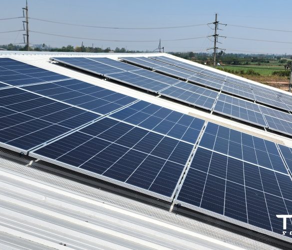 งานติดตั้งระบบ Solar อู่หน่อยการช่าง จ.กำแพงเพชร