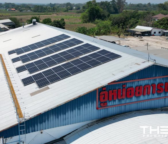 งานติดตั้งระบบ Solar อู่หน่อยการช่าง จ.กำแพงเพชร