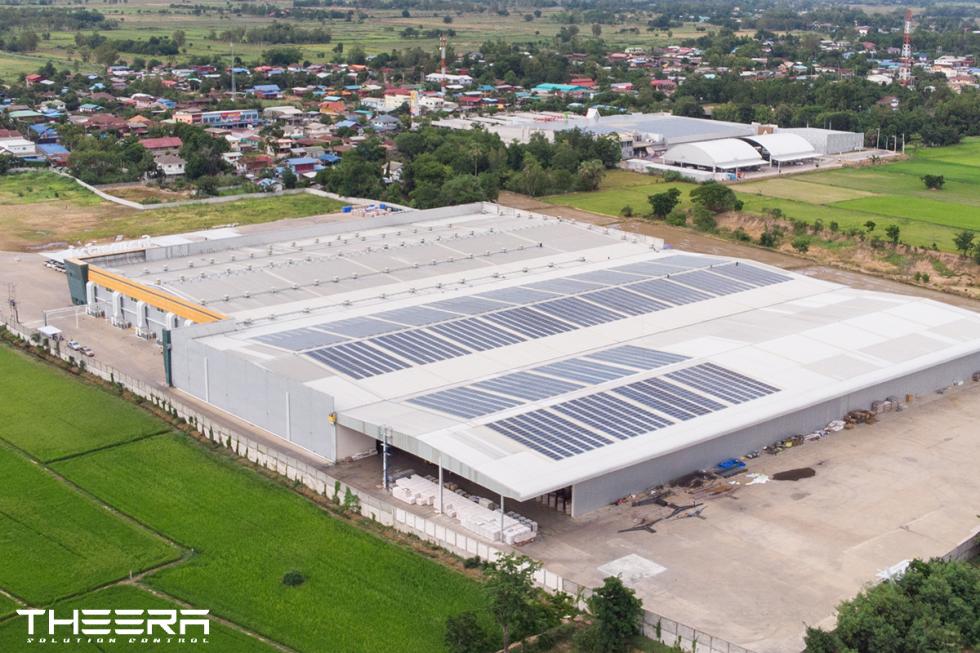 Global House จ.สุโขทัย ขนาดกำลังการติดตั้ง 1 MW