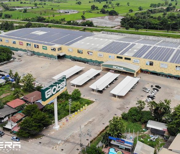 Global House จ.สุโขทัย ขนาดกำลังการติดตั้ง 1 MW