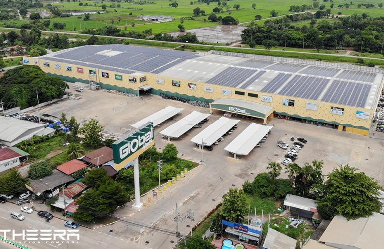 Global House จ.สุโขทัย ขนาดกำลังการติดตั้ง 1 MW