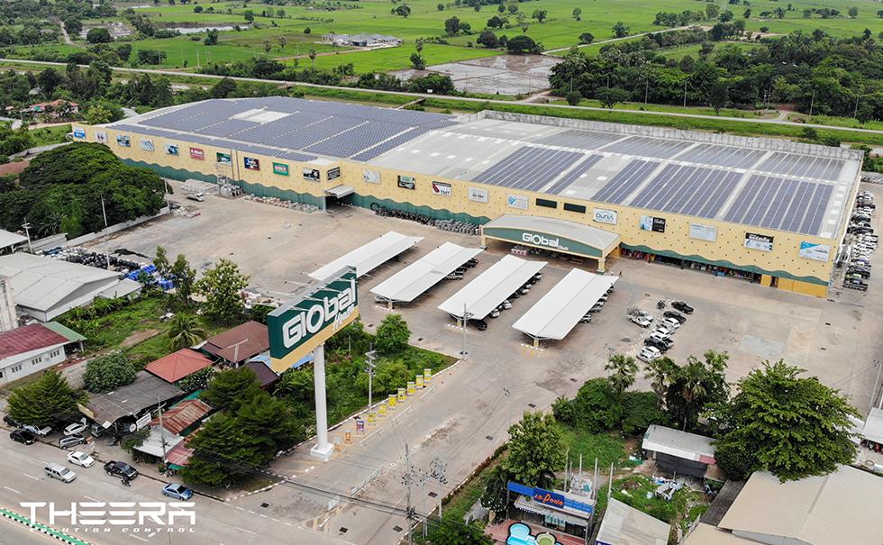 Global House จ.สุโขทัย ขนาดกำลังการติดตั้ง 1 MW