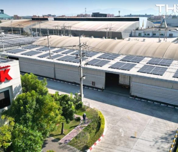 NSK Bearing วางใจ ธีระ โซลูชั่นฯ ติดตั้งโซลาร์เซลล์เฟส 3 อมตะ ชลบุรี