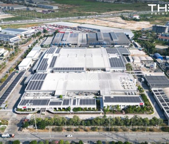 NSK Bearing วางใจ ธีระ โซลูชั่นฯ ติดตั้งโซลาร์เซลล์เฟส 3 อมตะ ชลบุรี