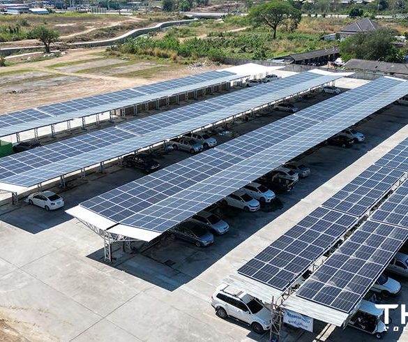 โรงพยาบาลหริภุญชัย จ.ลำพูน ก้าวสู่ยุคพลังงานสะอาด ติดตั้งโซลาร์เซลล์ 1 MW โดย ธีระ โซลูชั่นฯ