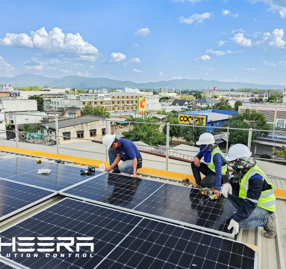 เล่าจิ้นกวง จ.ลำพูน ขนาดกำลังการติดตั้ง 50 kWp